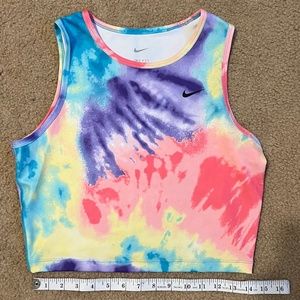 NWOT Nike Tie-Die training tank top